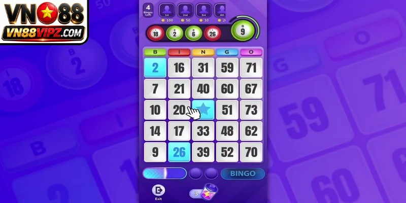 Cách Chơi Bingo - Hướng Dẫn Luật Chơi Và Mẹo Thắng Lớn tại VN88 9 Thông thường một lượt quay thưởng Bingo VN88 diễn ra chỉ trong vòng từ 3 đến 5 phút