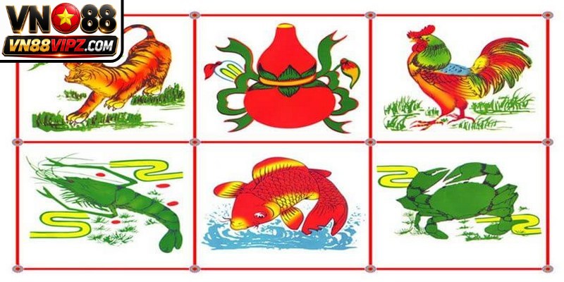 Không gian mẫu 216 trường hợp khi áp dụng cách tính xác suất bầu cua VN88