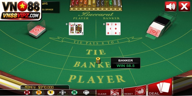 Các thắc mắc phổ biến về kỹ thuật đặt cược Baccarat VN88