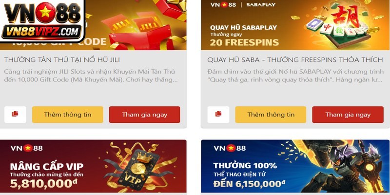 Khuyến Mãi VN88 Mới Nhất – Ưu Đãi Độc Quyền Cho Gamer 8 Câu hỏi thường gặp khi tham gia khuyến mãi VN88